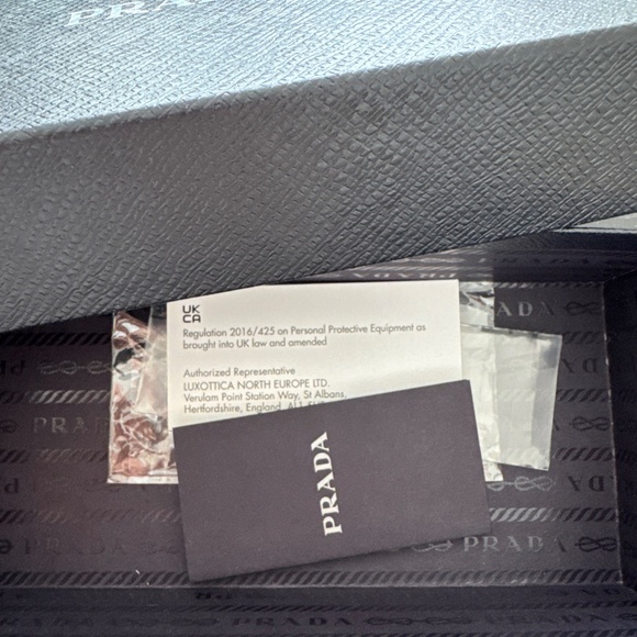 PRADA PR A14S 1AB5SO BLACK DARK WOMEN'S 60mm sunglasses - Picture 9 of 10